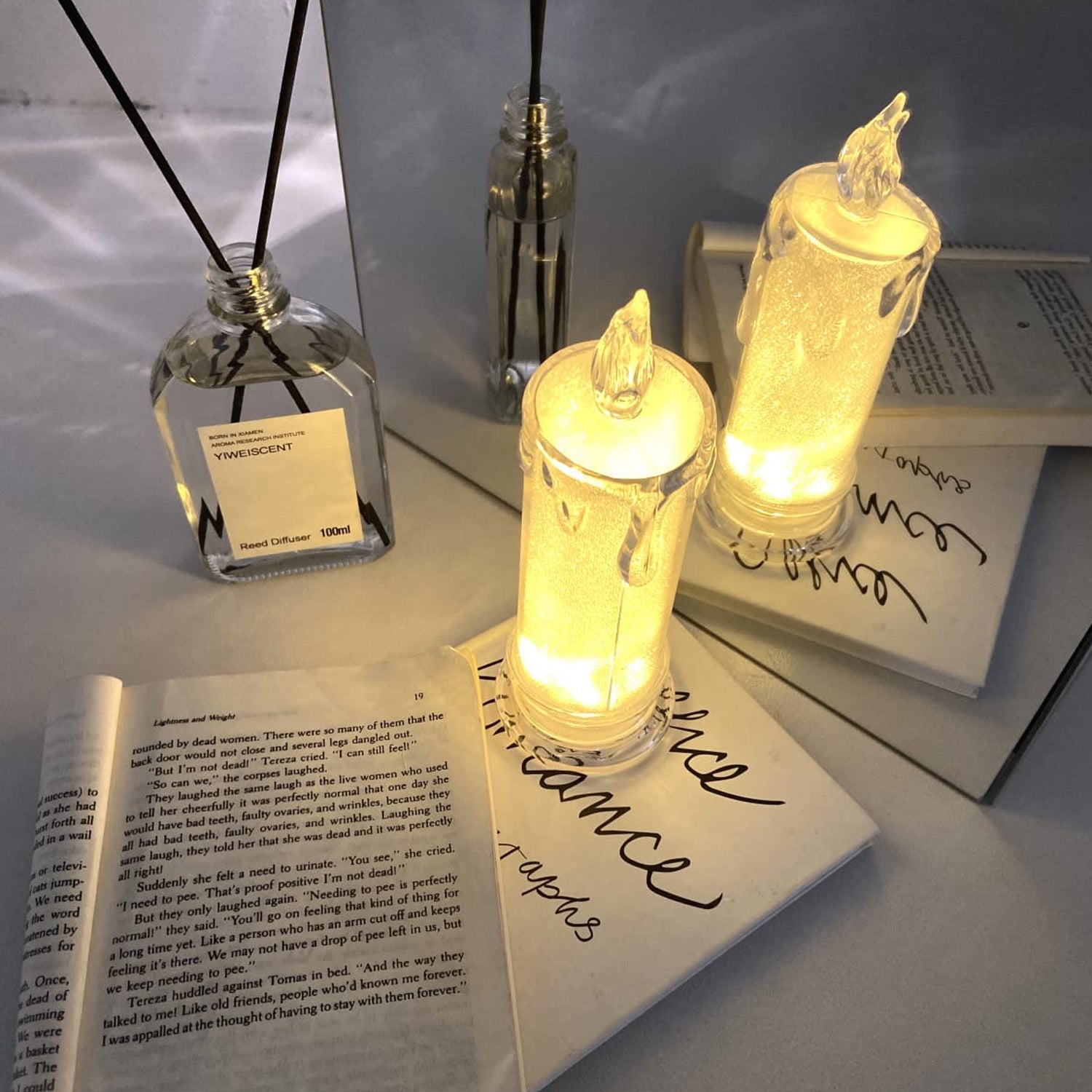LED Tea Light Candle for Christmas, Festival, Candles, Diwali (1 Pc)-Home Improvement-AniGuess-AniGuess