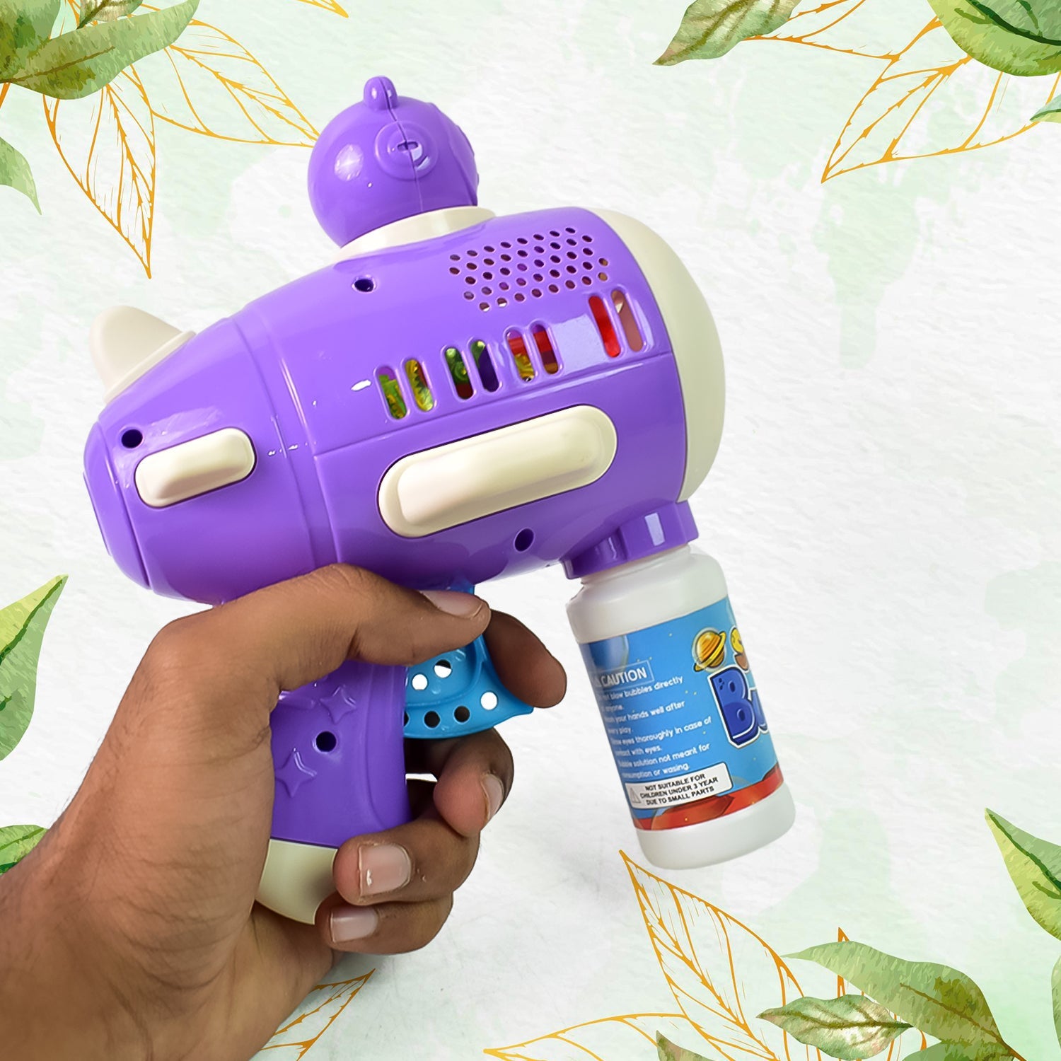Space Bubble Gun Toy For Kids (with Solution)-Toys & Games-AniGuess-AniGuess