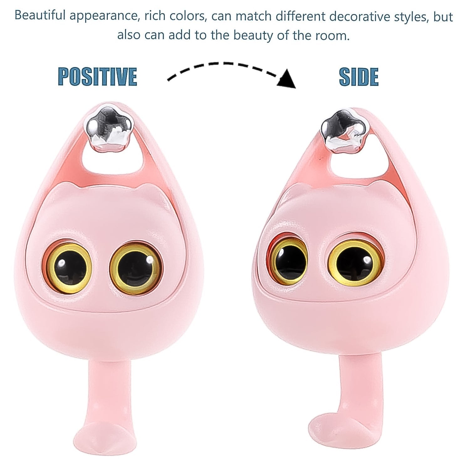 Creative Adhesive Coat Hook Wink Cat Hook (1 Pc)-Home Improvement-AniGuess-AniGuess