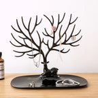 Deer-shaped jewellery display holder for earrings and necklaces antler tree India