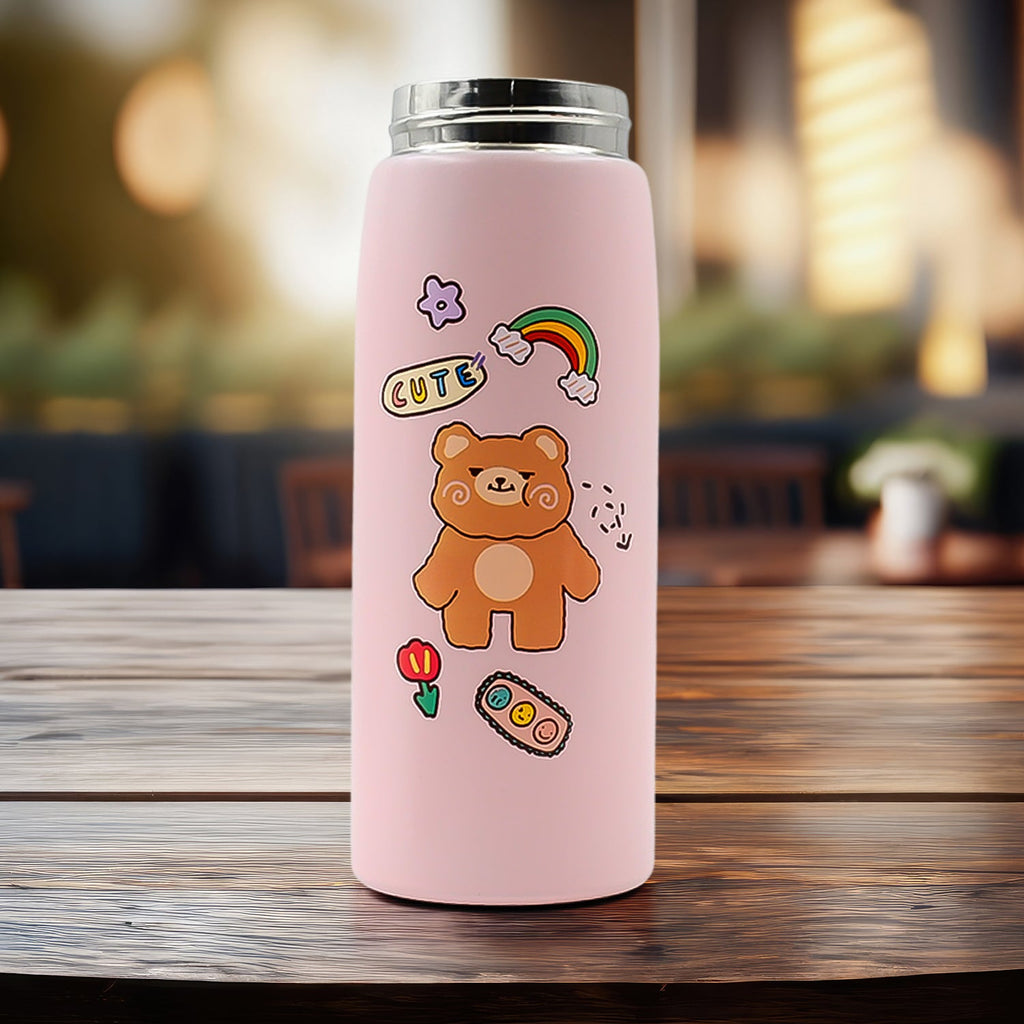 Smart Vacuum Insulated Water Bottle with LED Temperature Display (450 ML)-Home & Kitchen-AniGuess-AniGuess