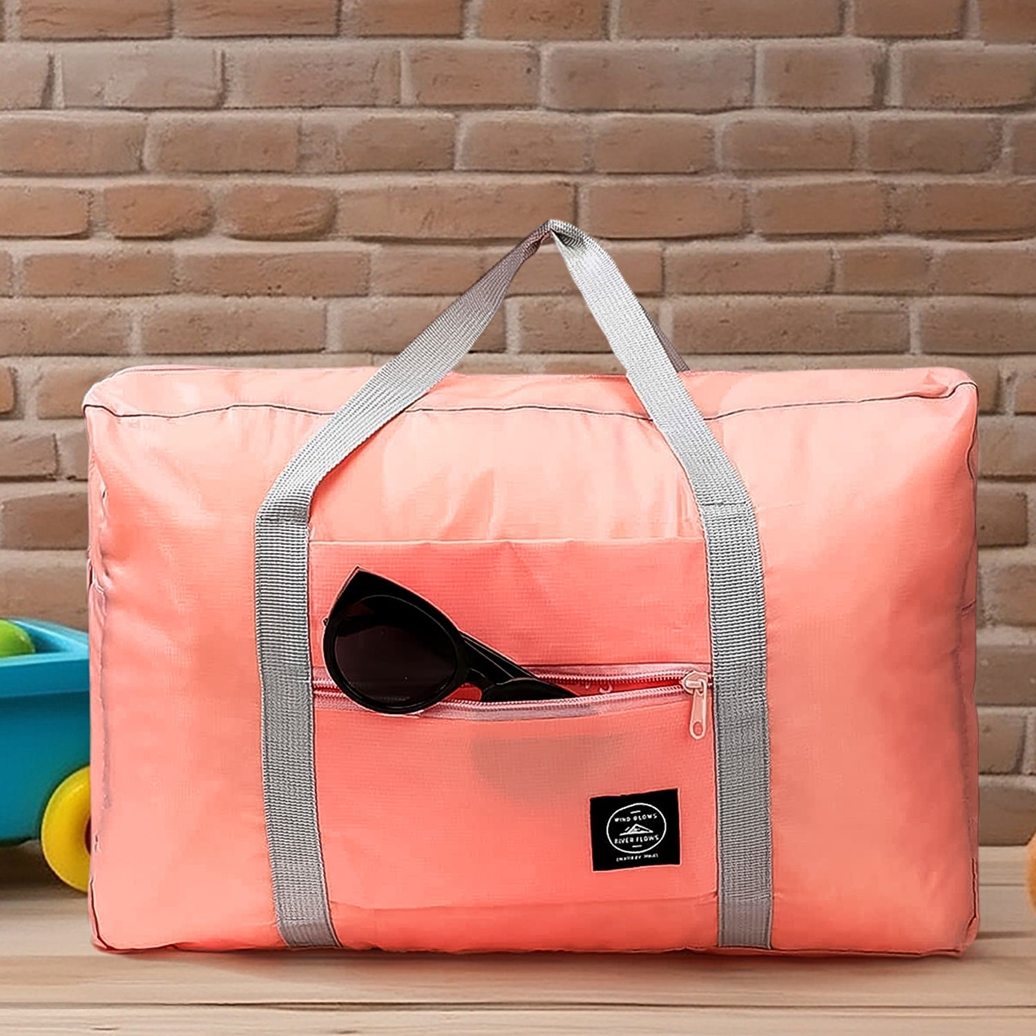 Large Capacity Luggage Bag, Foldable Waterproof Travel Bag (1 Pc / Mix Color)-Bags, Wallets and Luggage-AniGuess-AniGuess
