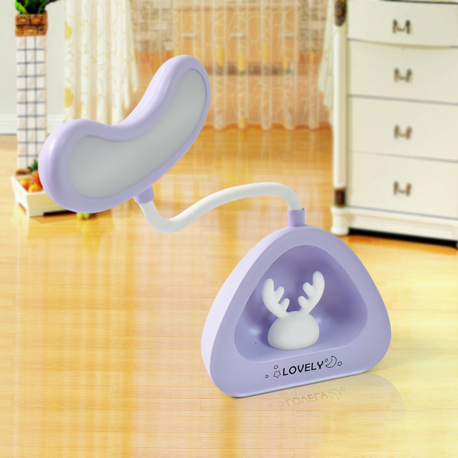 Cute Lovely LED Desk Light, LED Lamps Button Control (1 Pc)-Electronics-AniGuess-AniGuess