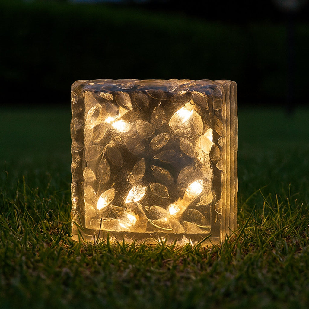 Solar Ice Cube Garden Light for Pathways & Christmas Decor-Outdoor Living-AniGuess-AniGuess