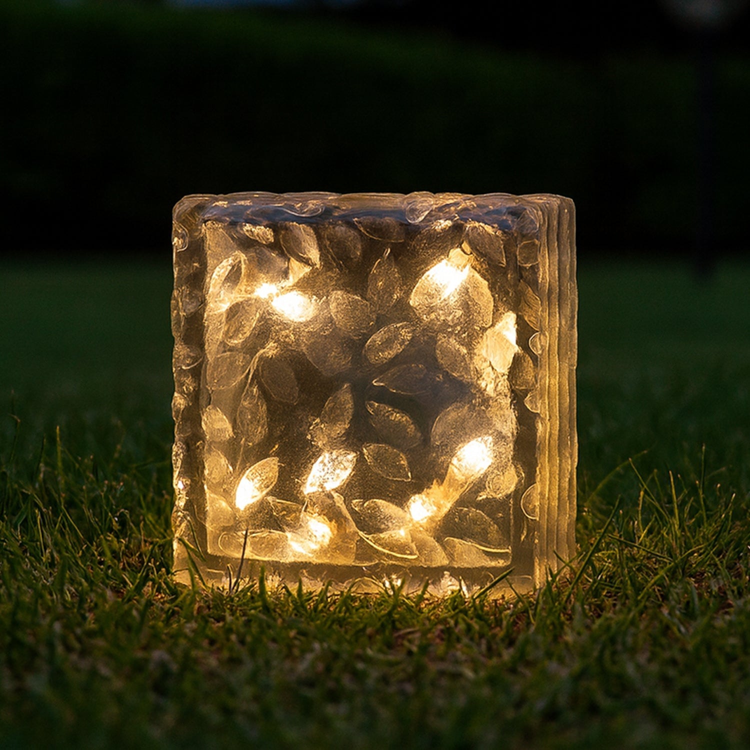 Solar Ice Cube Garden Light for Pathways & Christmas Decor-Outdoor Living-AniGuess-AniGuess