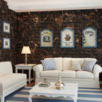 3D decorative foam stickers for bedroom and living room walls