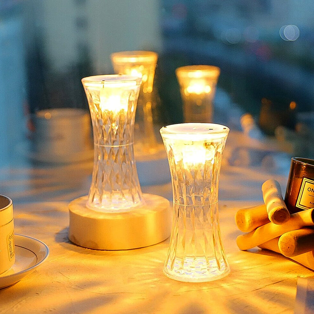 Crystal Lamp, Universal Night Light, Soft Lighting, Diwali (1 Pc)-Home Improvement-AniGuess-AniGuess