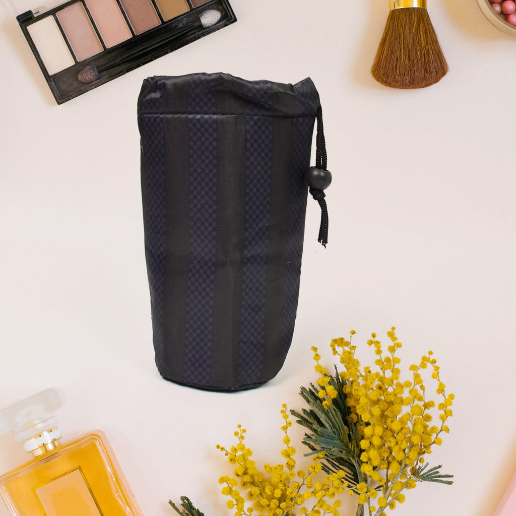 Reusable Multipurpose Washable Rope Pouch Pen Pencil Stationary Case Travel (1 Pc)-Office Products-AniGuess-AniGuess