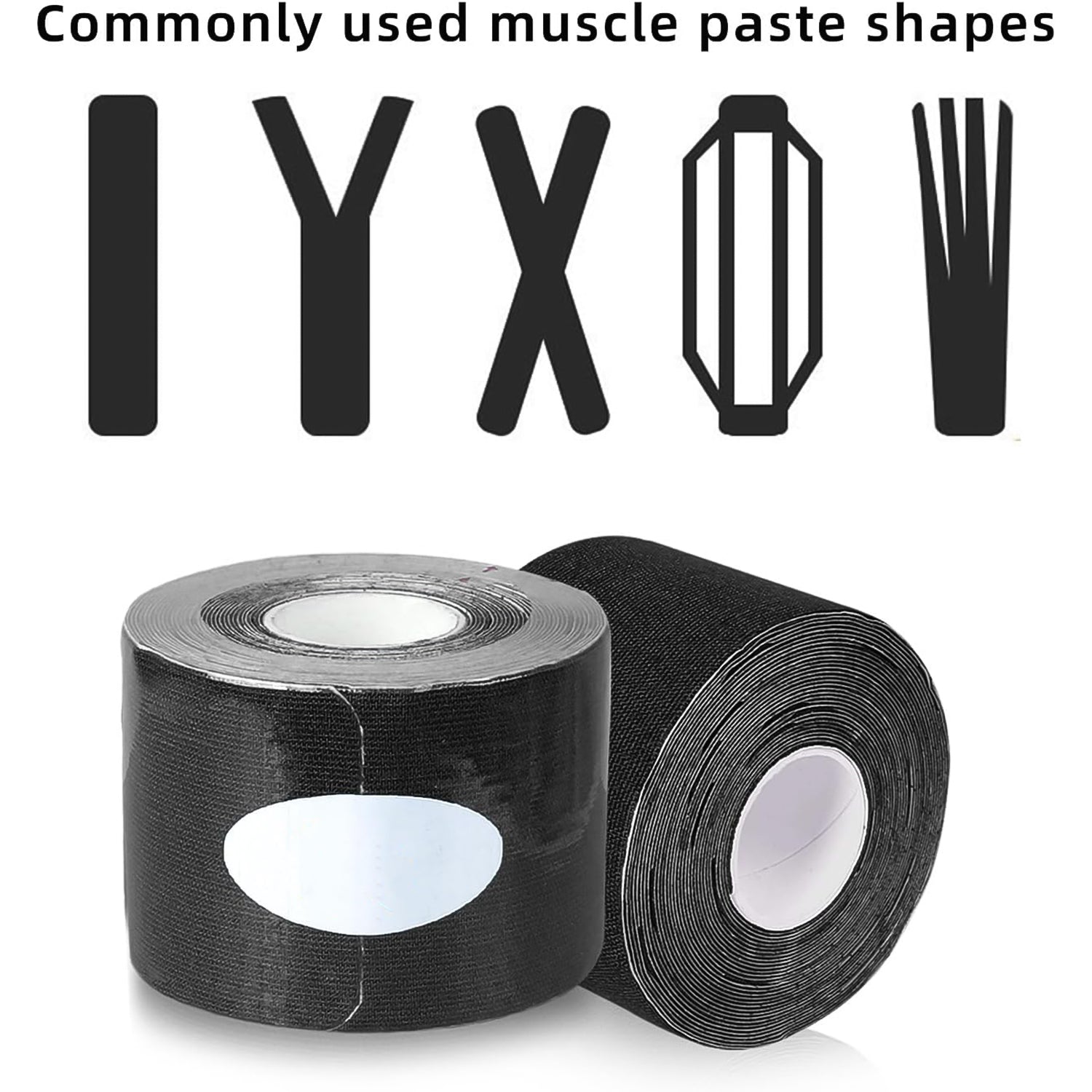 Kinesiology Tape Physiotherapy Tape For Sports Injury Pain Relief (5 cm X 5m / 1 Pc)-Health & Personal Care-AniGuess-AniGuess