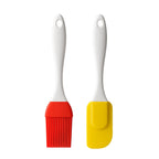Spatula and Pastry Brush for Cake Decoration