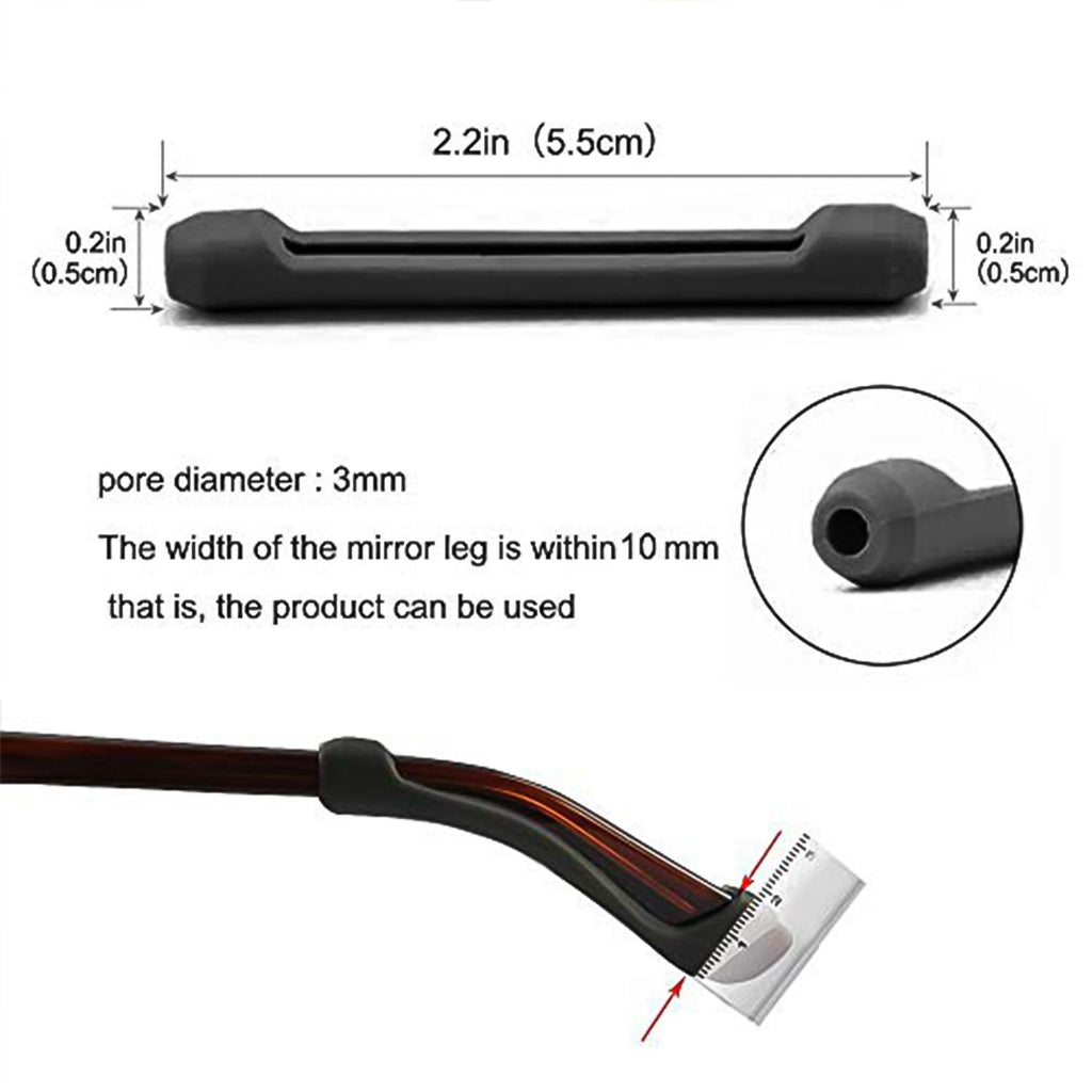 Anti-Slip Eyeglass Ear Grip for Comfortable and Secure Fit, 1 Pair-Health & Personal Care-AniGuess-AniGuess