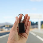 Prestige Edge Sleek Rectangular Keychain