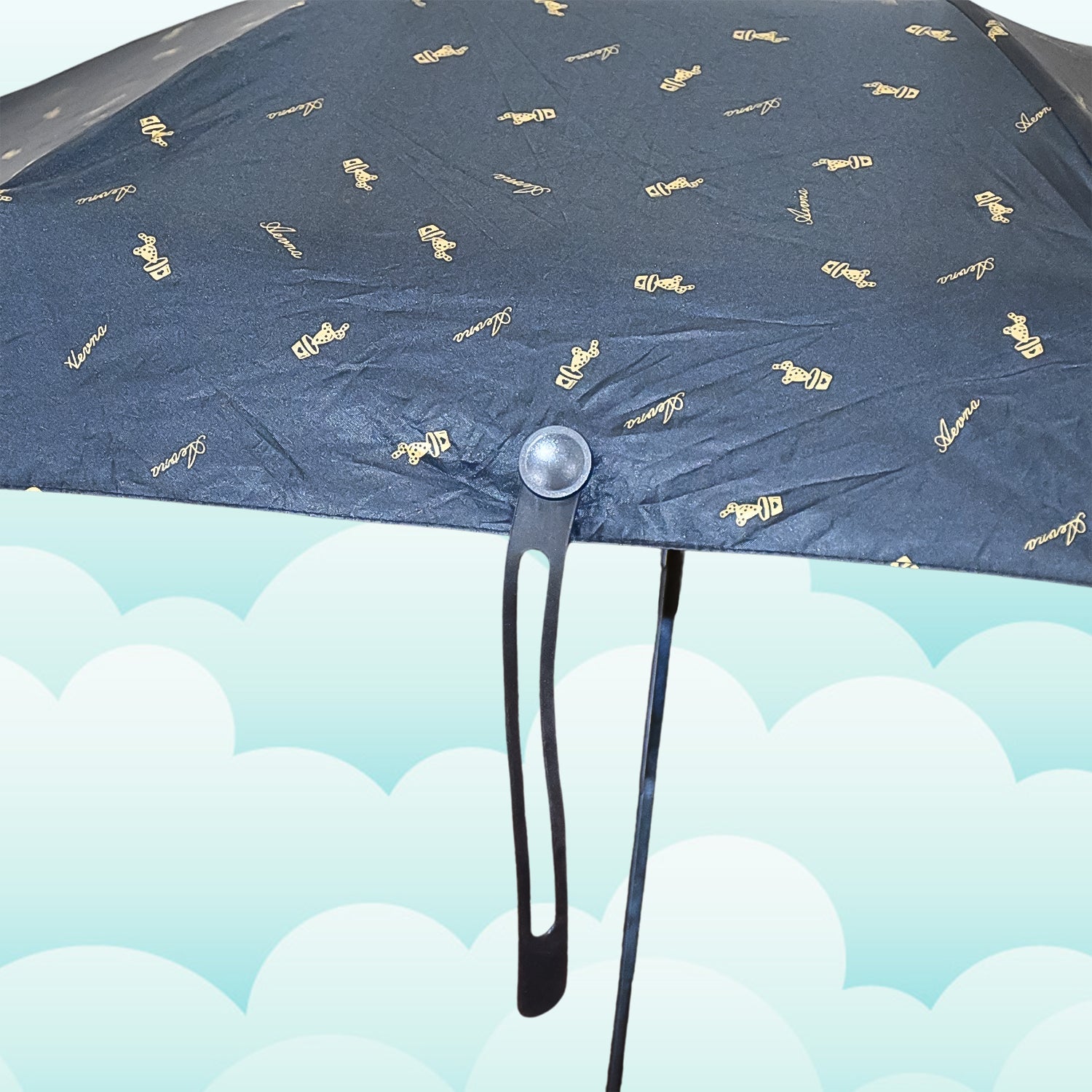 3-Fold Cute Umbrella – Sun & Rain Protection, UV Shield (1 Pc / With Zip Case)-Garden & Outdoors-AniGuess-AniGuess