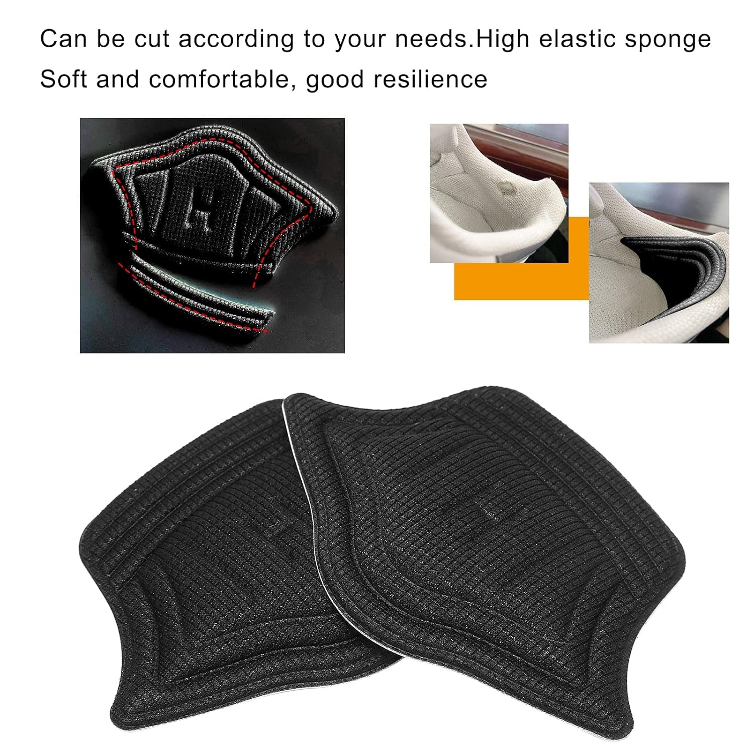 Heel Cushion Pads, Widely Applicable Protective Shoe Insoles (1 Pair)-Shoes & Handbags-AniGuess-AniGuess