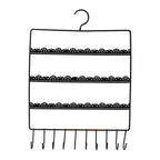 Wall earring rack organizer side view India