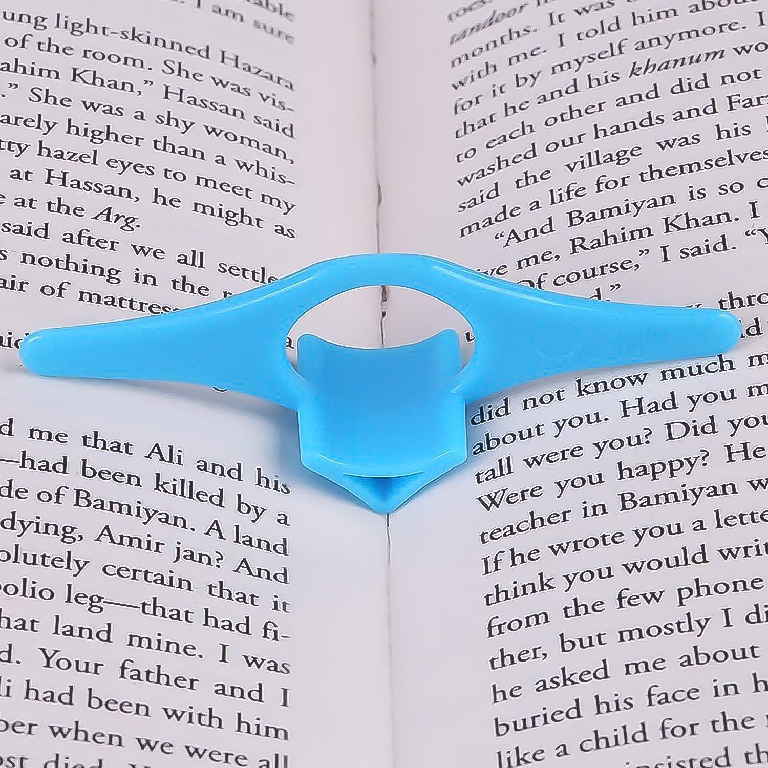 Multi-Function Plastic Thumb Book Support Book Page Holder (1 Pc)-Office Products-AniGuess-AniGuess