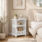 White Side Table