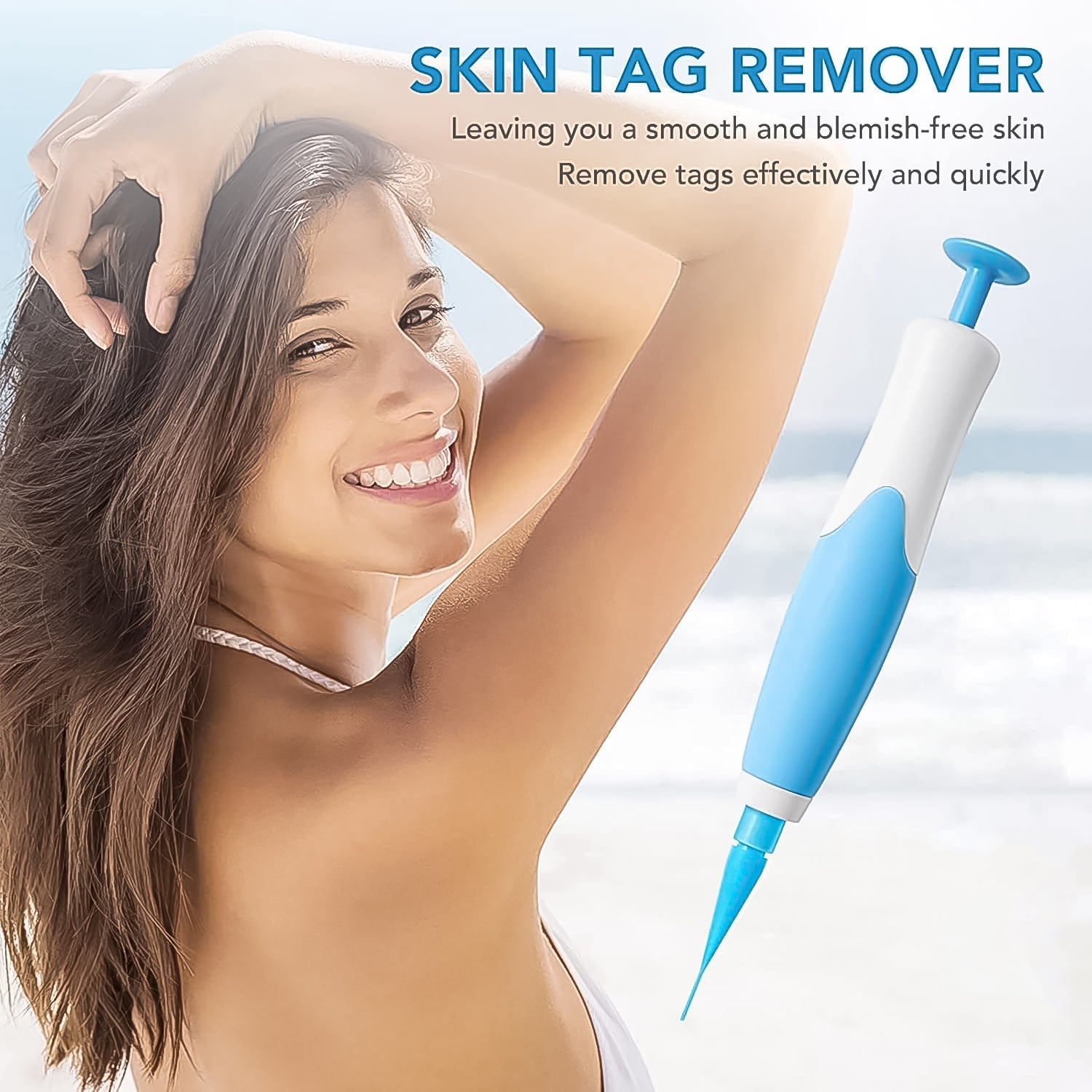 Skin Tag Remover Kit 2 in 1 for Micro to Large (2 mm - 8 mm / 1 Set)-Health & Personal Care-AniGuess-AniGuess
