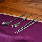 Heavy-Duty Steel Cutlery Combo