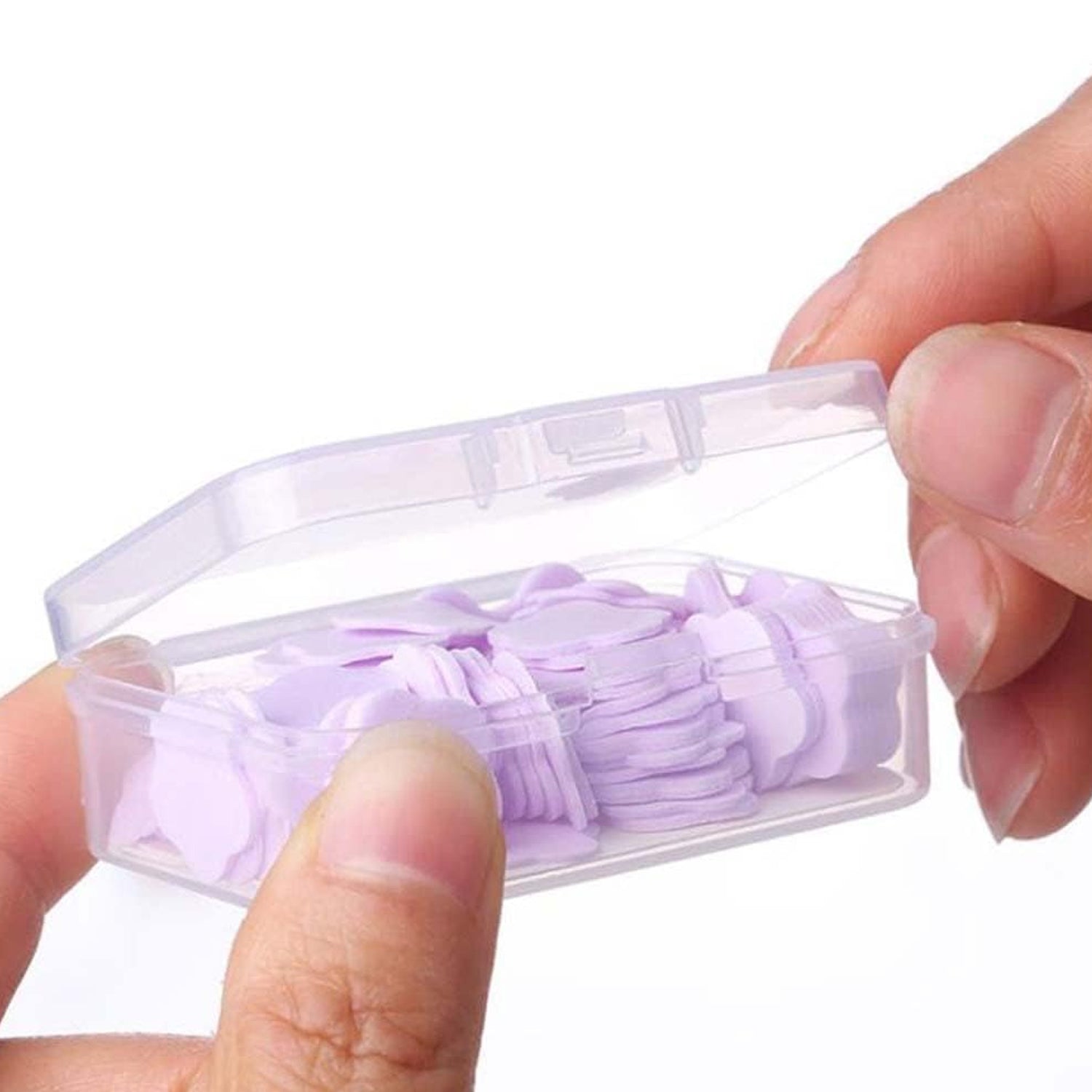 Mini Portable Travel Soap Paper Sheets Flower Shape (100 Pcs Set Approx / Mix Color)-Health & Beauty Accessories-AniGuess-AniGuess