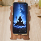 Wooden Mobile Stand