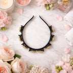 fancy crystal headband design