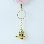 Shivling Golden Metal Keychain (1 Pc)