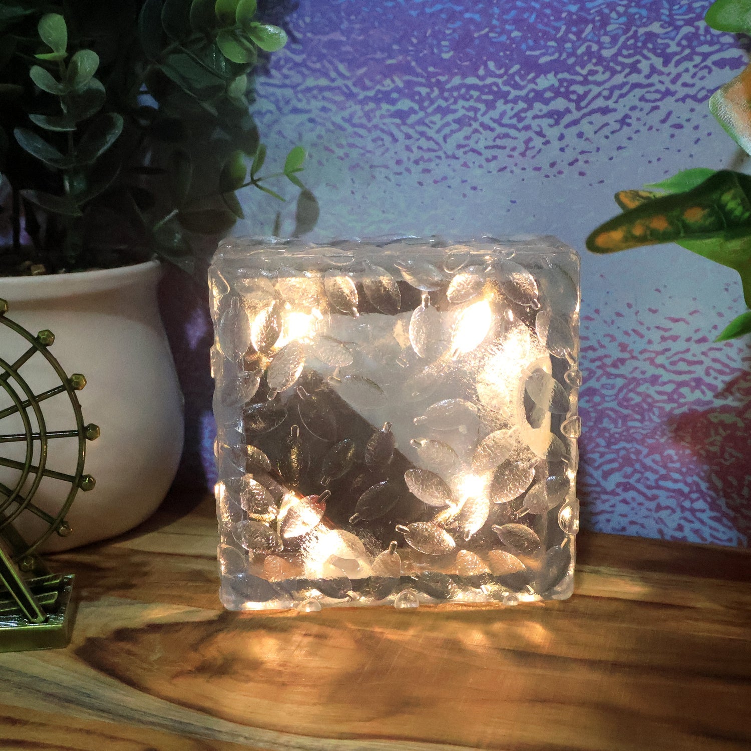 Solar Ice Cube Garden Light for Pathways & Christmas Decor-Outdoor Living-AniGuess-AniGuess