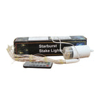Remote LED starburst ceiling light