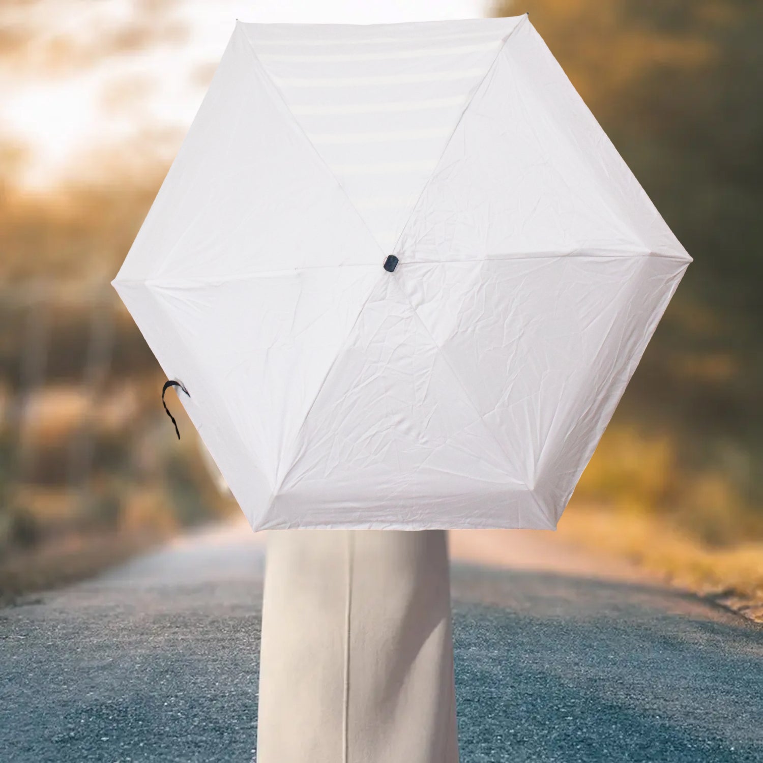 3-Fold Sun & Rain Protective Solid Foldable Umbrella (1 Pc)-Garden & Outdoors-AniGuess-AniGuess