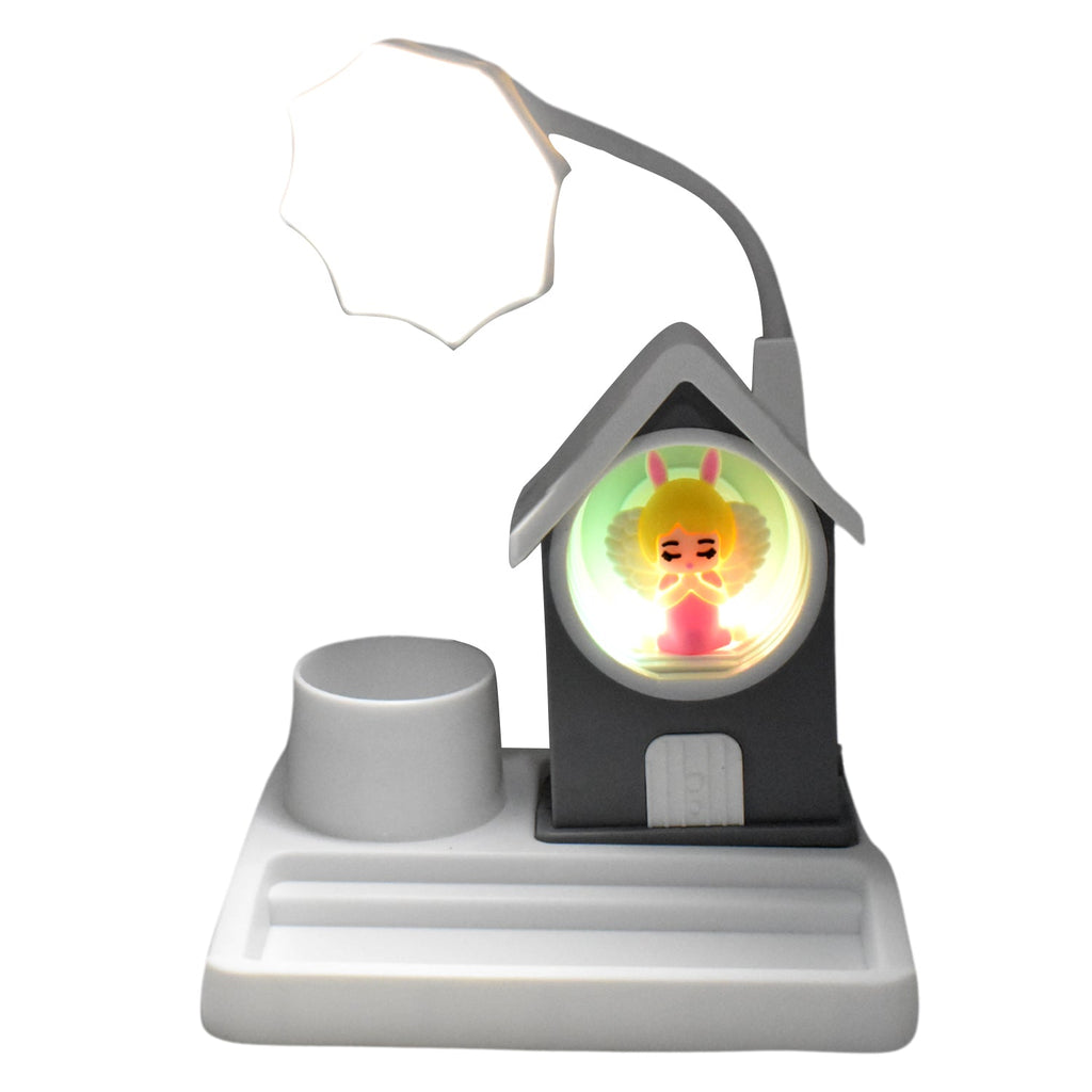 Cute Cartoon Home Design LED Desk Light with Plastic Base, Multi-Color (1 Pc)-Electronics-AniGuess-AniGuess
