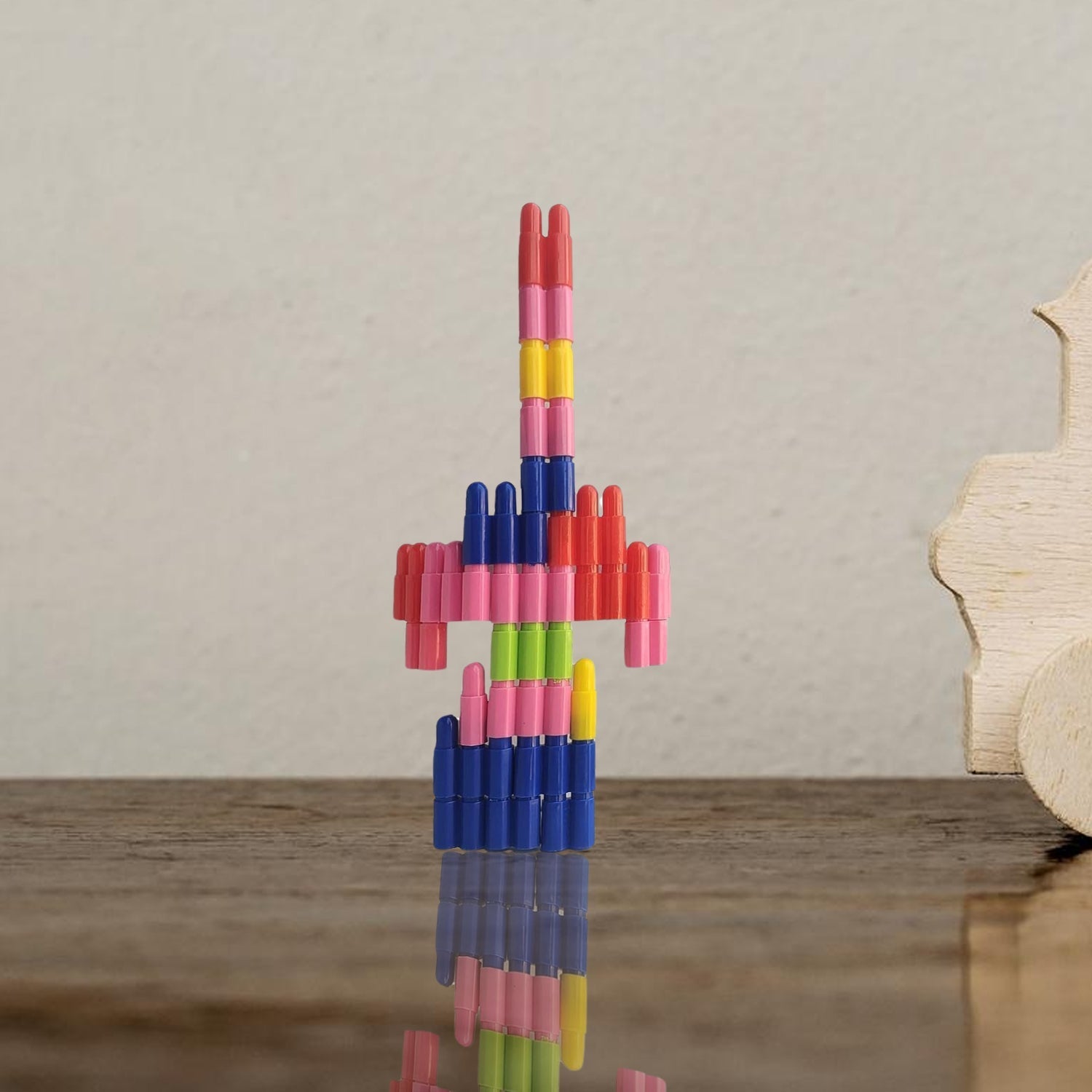 Bullet Blocks Intelligent Kids Creative Bullets Shaped Building (Approx 88 Pcs)-Toys & Games-AniGuess-AniGuess