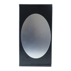 Space saving black storage cabinet
