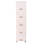 Multi-Purpose 5-Layer Plastic Storage Drawer Cabinet for Home and Office