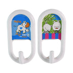 Multipurpose Strong Hook Self-Adhesive hooks (2 Pc Set)