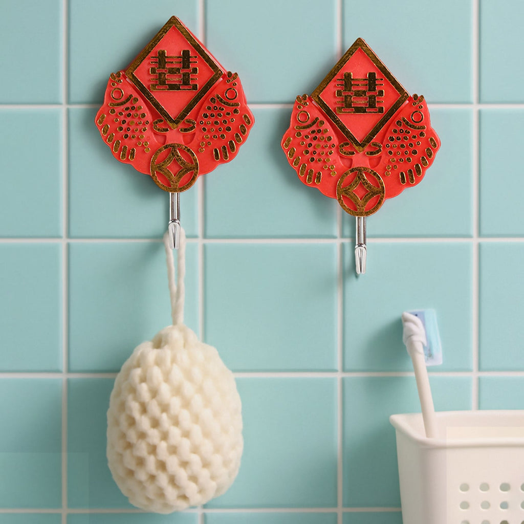 Multipurpose Self-Adhesive Hooks (Heavy Duty): Bathroom, Kitchen, Office-Home Improvement-AniGuess-AniGuess