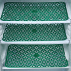 Fridge drawer mats for protection