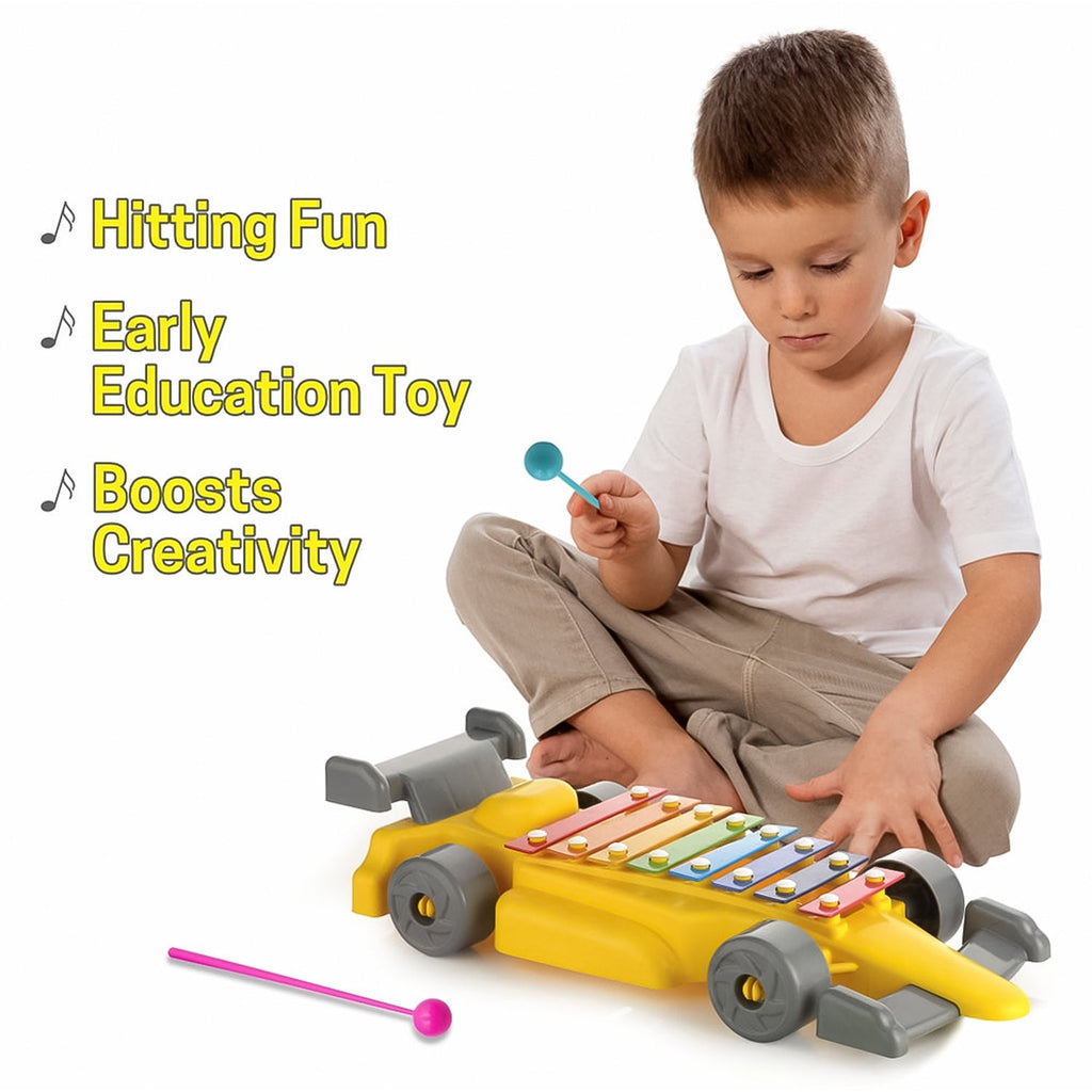 Musical Car Piano Xylophone Toy, Plastic Car Xylophone (1 Set)-Toys & Games-AniGuess-AniGuess