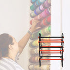 Close-up of 3-step bangle stand showing tier detail and structure India