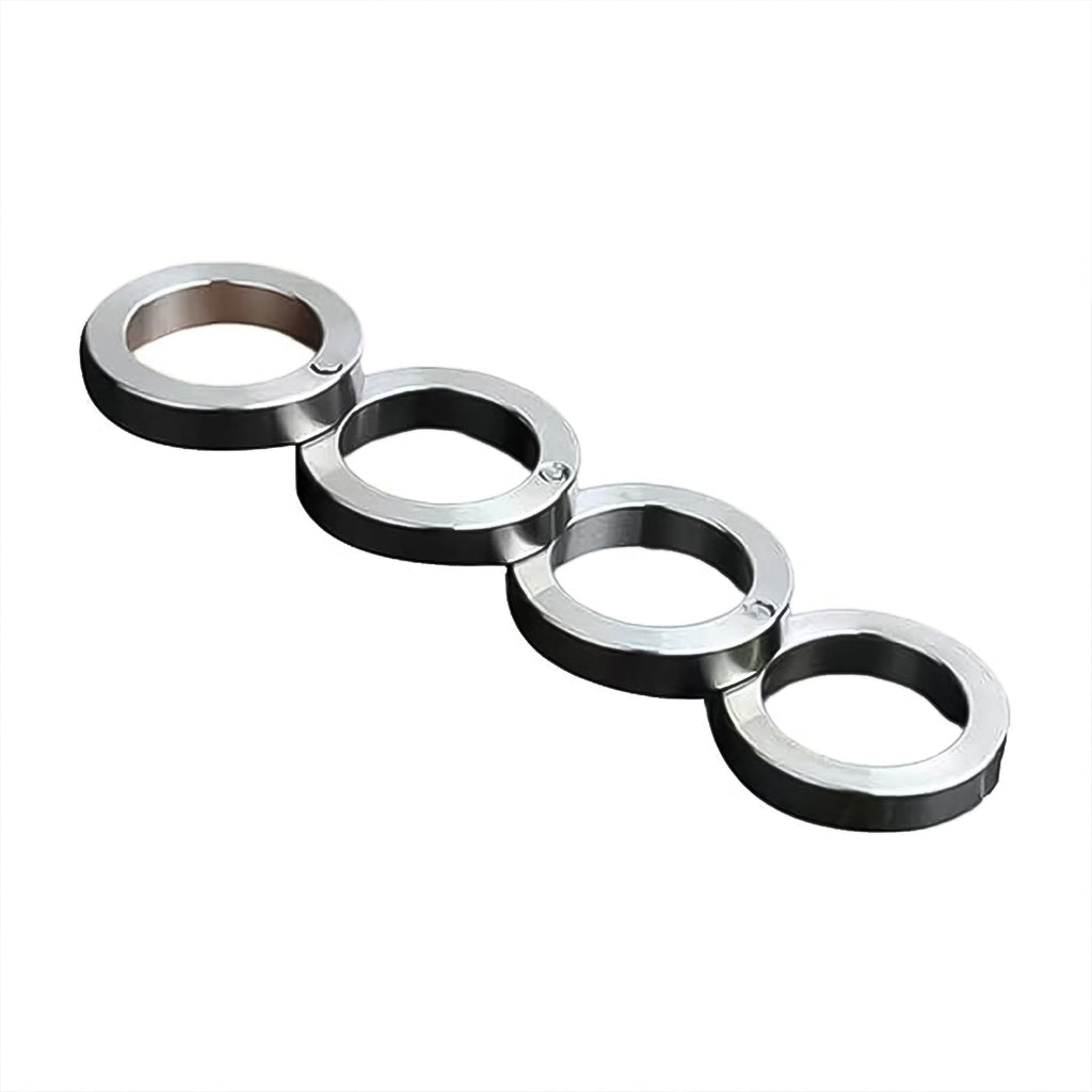 Portable 4 Finger Ring Unique Rotating Folding Ring (1 Set)-Home Improvement-AniGuess-AniGuess