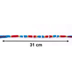 Handmade Blue and Red Thread Bracelet Rakhi (1 Pc)