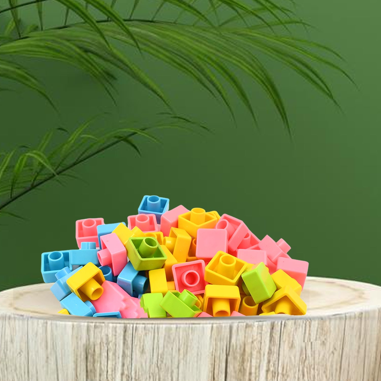 Pixel Cubes Toy for Children Early Education, Pixel Game Educational Board Games Board, Birthday Gift for Kids, Learning Math Toy, Brain Games, Math Puzzle (Approx 180 Cubes With Pixel Board & Book)-Toys & Games-AniGuess-AniGuess