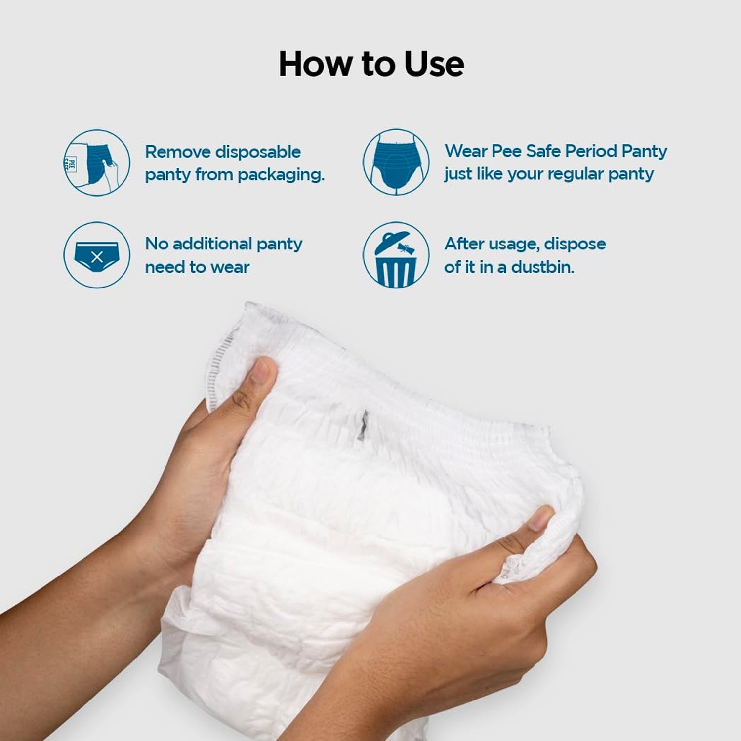 Women’s Emergency Travel Kit with Seamless Underwear Pantyliner  10 Pcs-Health & Personal Care-AniGuess-AniGuess