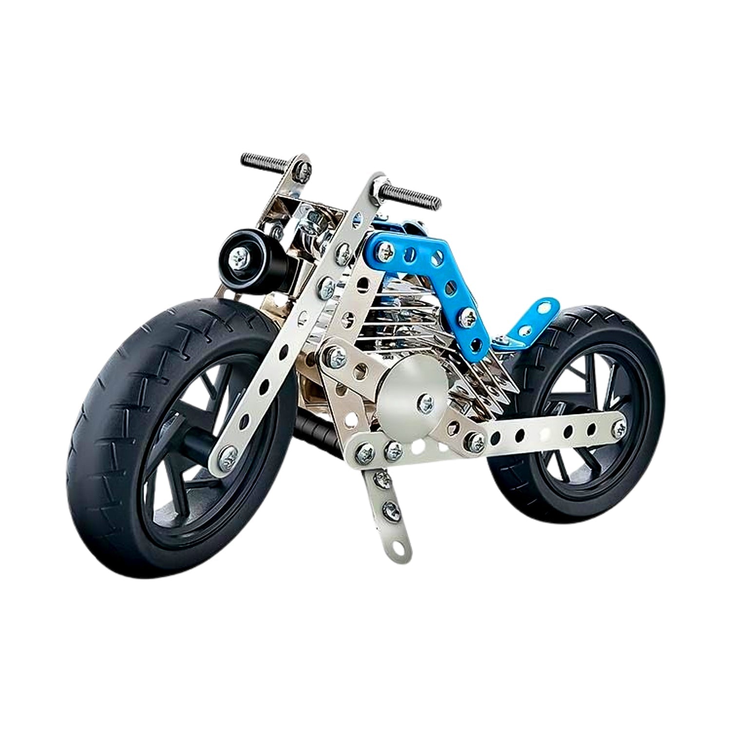 Metal Bike Creative Mechanical Construction Engineering Kit 140 Part Bike Tool-Toys & Games-AniGuess-AniGuess
