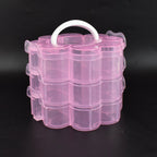 Flower-shaped organizer storage box top view India