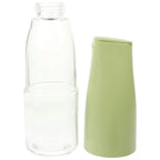 Oil Dispenser, 500ml Cooking Oil Dispensing Cruets with Automatic Open Lid, (500 ML)