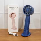  Rechargeable Mini Handheld Fan - comparison shot
