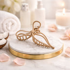 Minimalist Matte Finish Elegant Hair Claw Clip for Women (1 Pc)