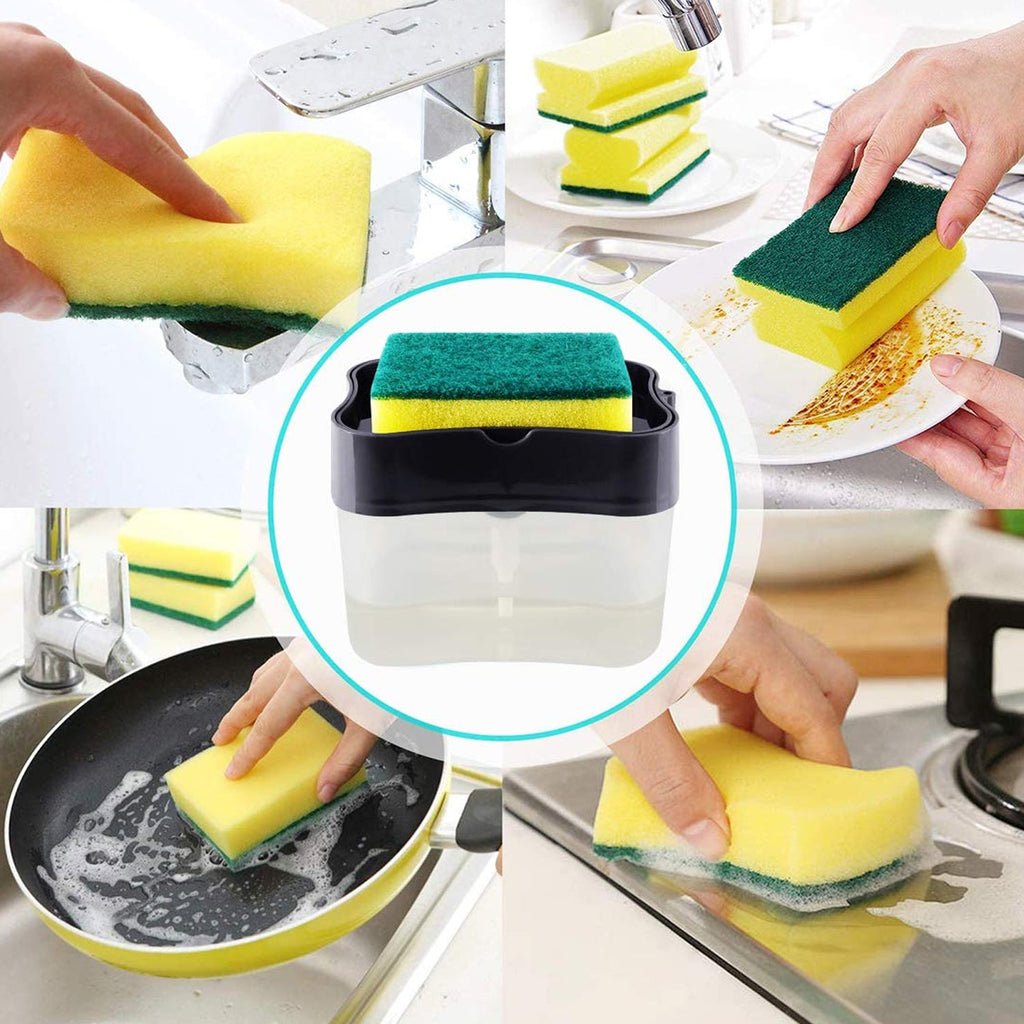2 in 1 Soap Dispenser for Dishwasher Liquid Holder, Liquid Dispenser Through Pump (1 Pc)-Health & Beauty Accessories-AniGuess-AniGuess