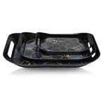 Elegant Plastic Serving Tray Combo